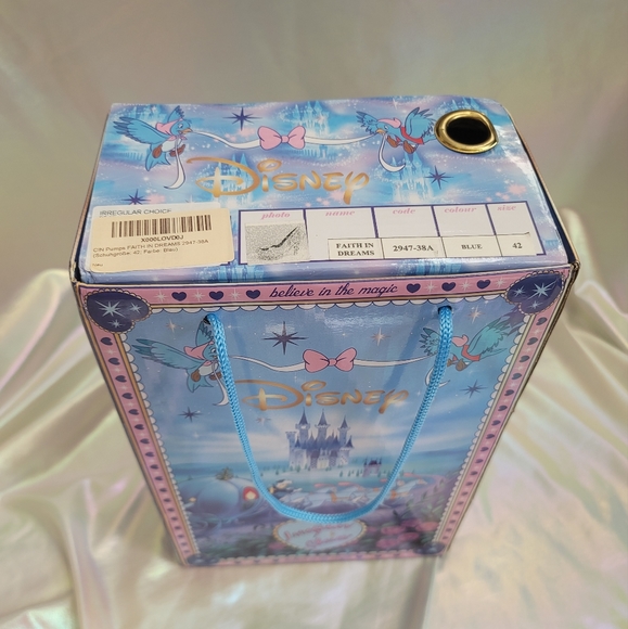 Disney Cinderella Heels "Faith in Dreams" by Irregular Choice Size 42/US 10 - Picture 15 of 15